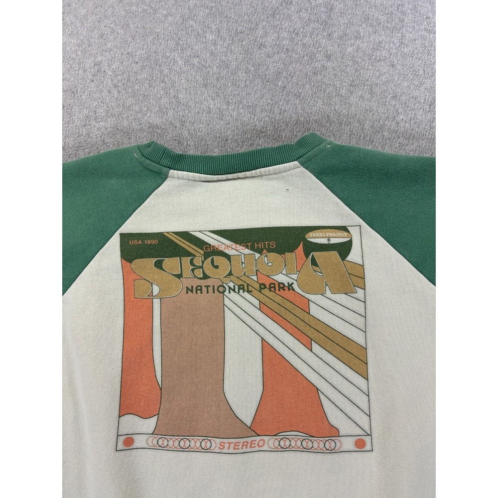 Sequoia National Park 2 Tone Crew National Park Sweatshirt (Men's Large) - Picture 13 of 14